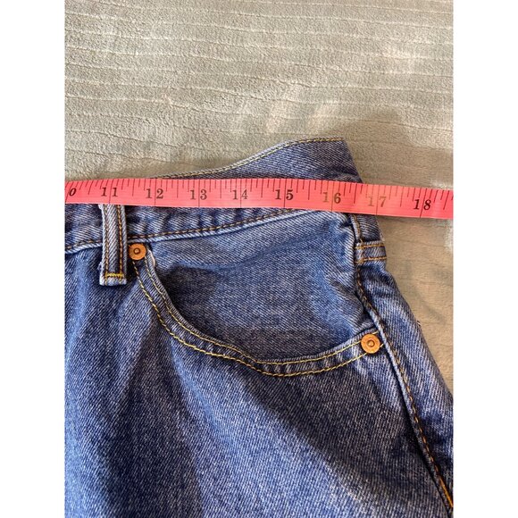 Levis 550 Mens Relaxed Fit Jeans W34 L30 Mid-Rise Blue Denim Mexico Classiccore - Picture 10 of 10